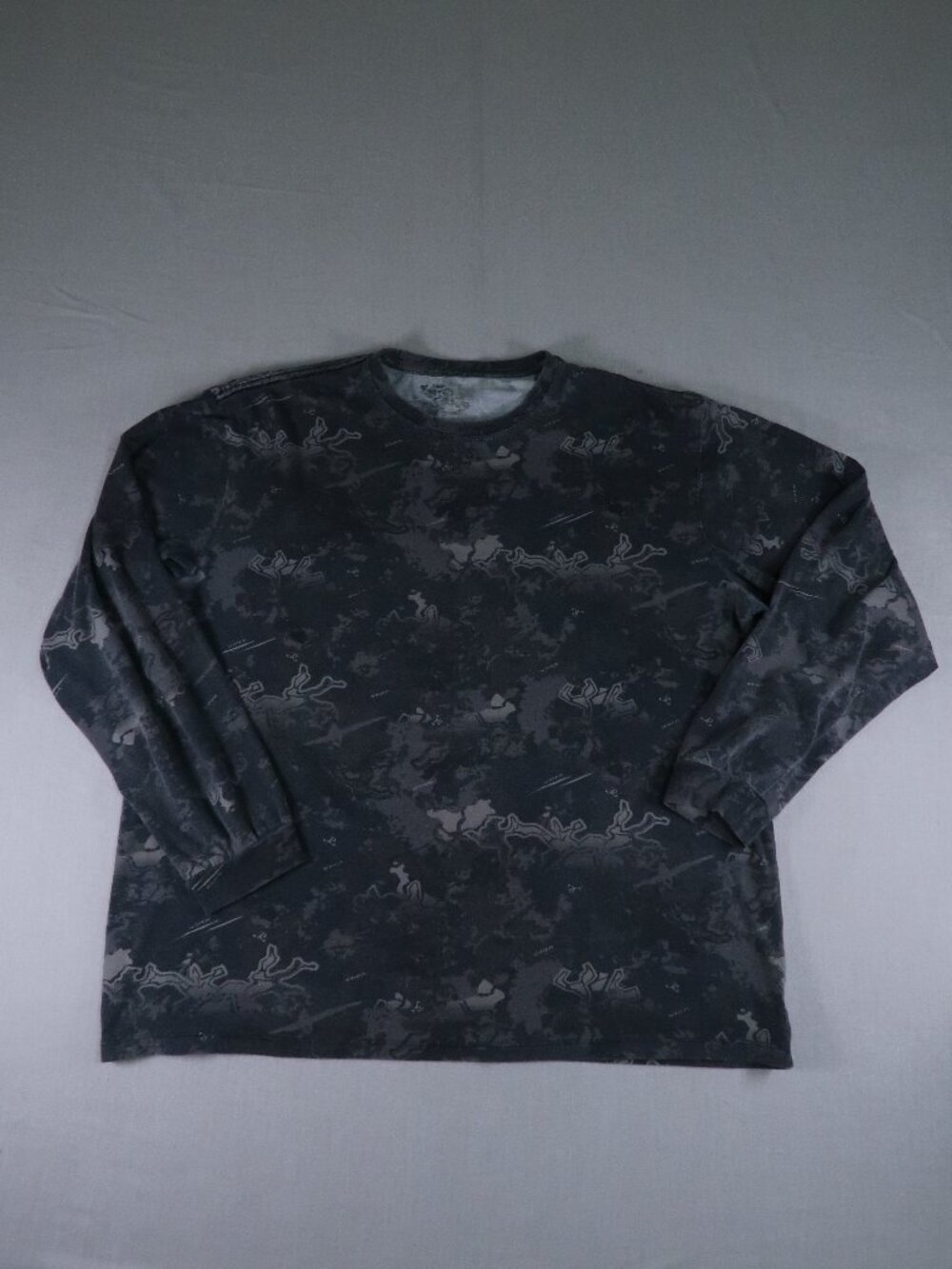 RedHead Camo Long Sleeve Shirt Outdoor Hunting Fishing Gray XL